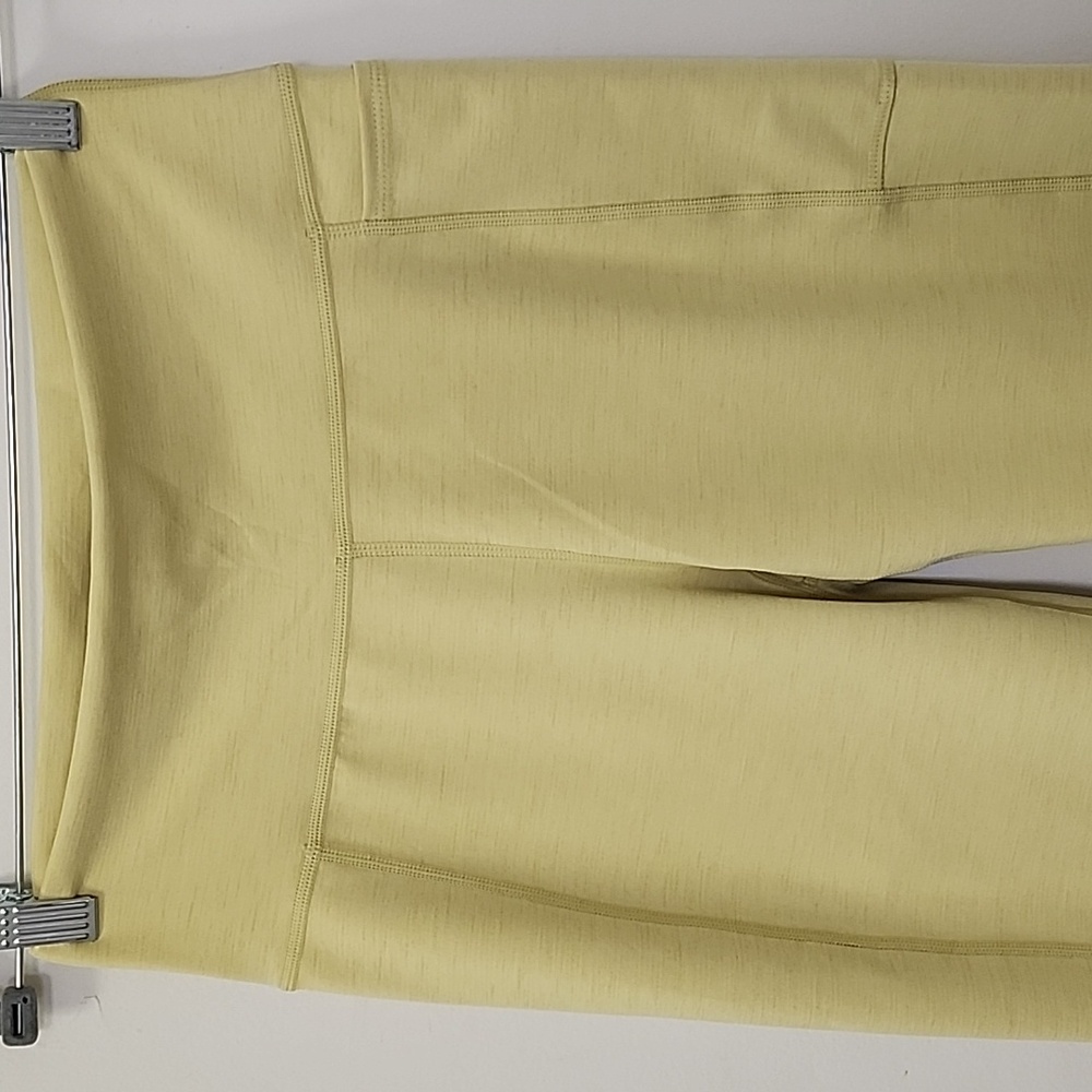 Sweaty Betty Super Sculpt 7/8 Length Leggings yellow Green Size Medium - Picture 6 of 16